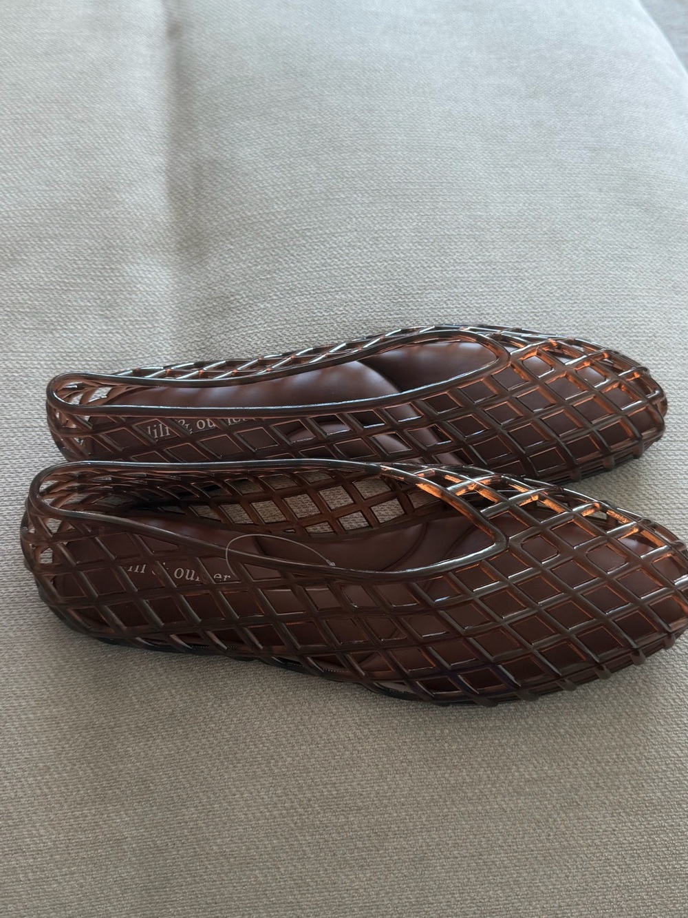 Brown jelly flats - Picture 2 of 2